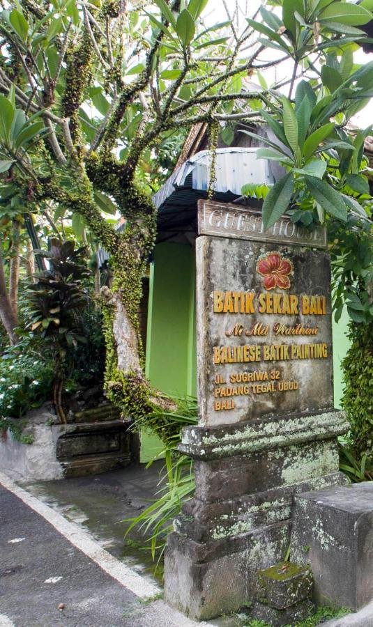 Batik Sekar Bali Guest House Ubud Kültér fotó